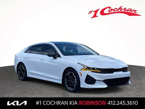 Glacial White Pearl 2024 Kia K5 GT-Line