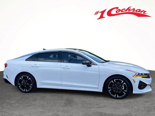 Glacial White Pearl 2024 Kia K5 GT-Line