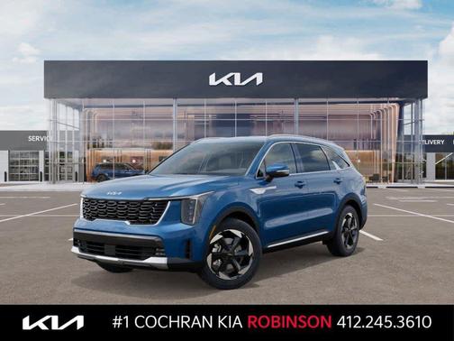 Mineral Blue 2026 Kia Sorento Plug-In Hybrid EX