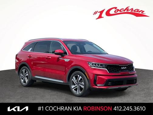 Runway Red 2023 Kia Sorento Hybrid EX