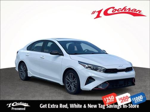 Snow White Pearl 2023 Kia Forte GT-Line
