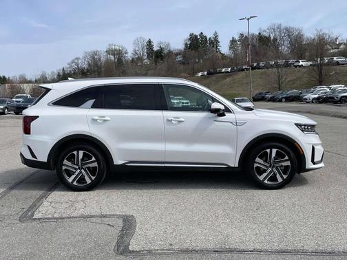 Snow White Pearl 2023 Kia Sorento Hybrid SX Prestige
