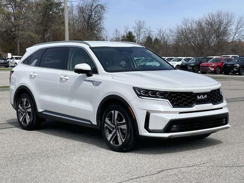 Snow White Pearl 2023 Kia Sorento Hybrid SX Prestige