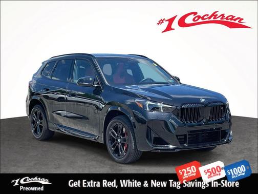 Black Sapphire Metallic 2025 BMW X1 M35i