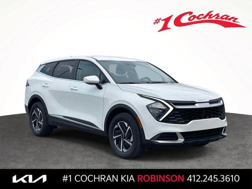 Snow White Pearl 2023 Kia Sportage Hybrid LX