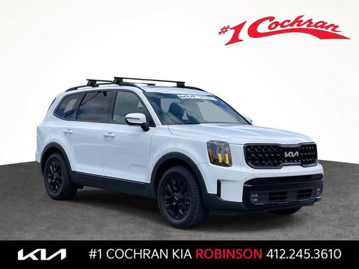 Glacial White Pearl 2024 Kia Telluride SX X-Pro