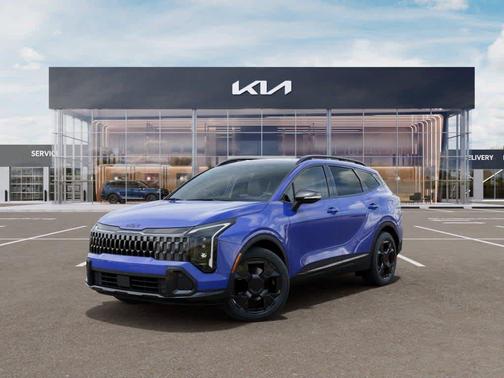 Nebular Blue 2026 Kia Sportage X-Line