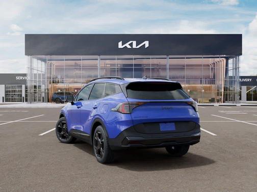 Nebular Blue 2026 Kia Sportage X-Line