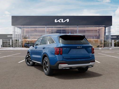 Mineral Blue 2026 Kia Sorento Hybrid EX