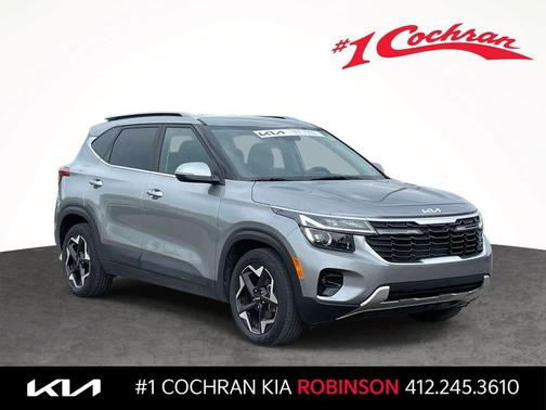 Steel Gray 2024 Kia Seltos EX