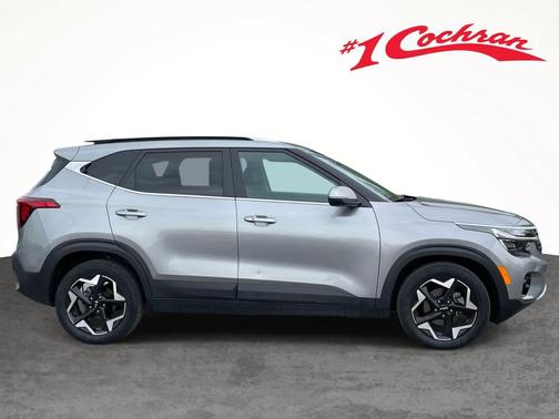 Steel Gray 2024 Kia Seltos EX