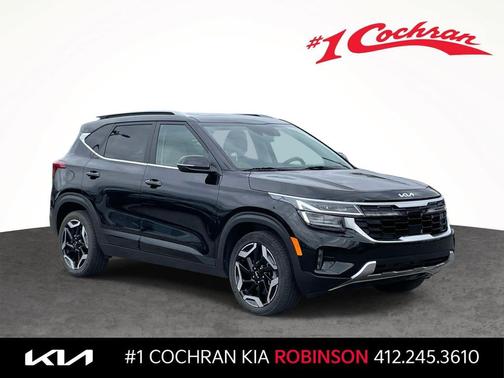 Fusion Black 2024 Kia Seltos SX Turbo