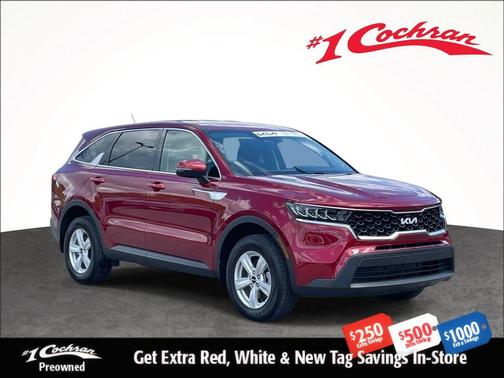 Passion Red 2023 Kia Sorento LX