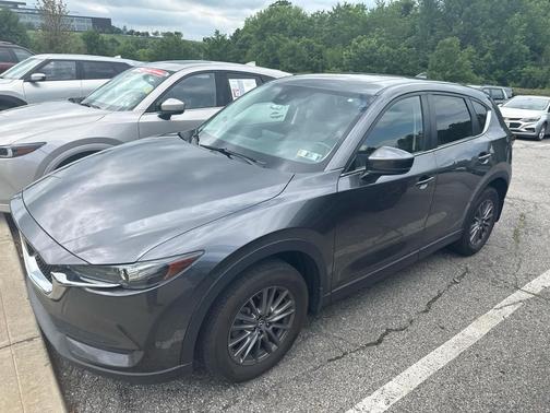 Machine Gray Metallic 2021 Mazda CX-5 Touring
