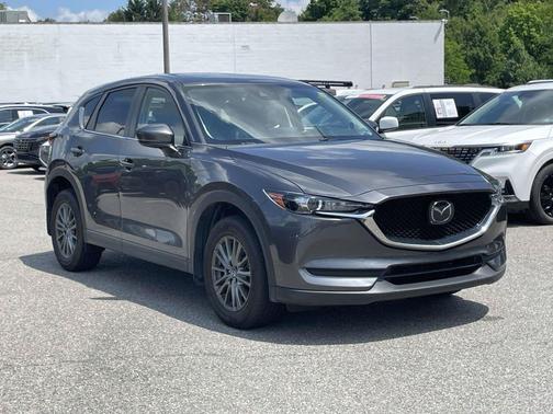 Machine Gray Metallic 2021 Mazda CX-5 Touring