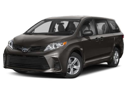 Predawn Gray Mica 2019 Toyota Sienna XLE
