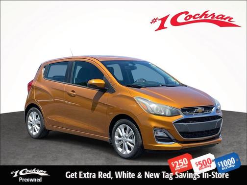 Orange Burst Metallic 2019 Chevrolet Spark 1LT