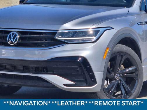 Pyrite Silver Metallic 2024 Volkswagen Tiguan 2.0T SE R-Line Black