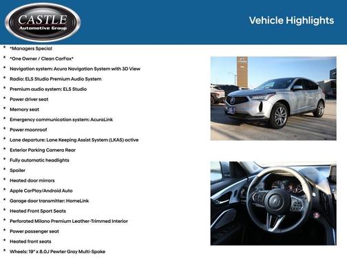 2023 Acura RDX Technology Package