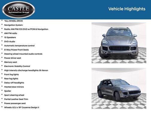 2016 Porsche Cayenne E-Hybrid S