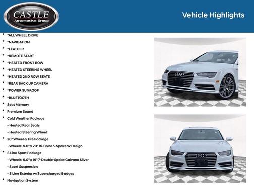 2016 Audi A7 3.0T Premium Plus