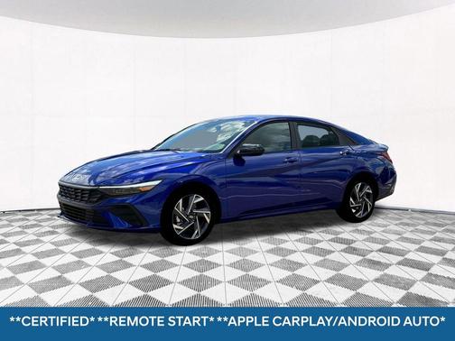 Intense Blue 2025 Hyundai ELANTRA SEL Sport