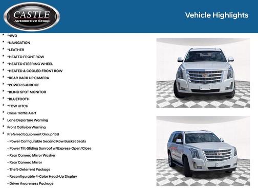 2019 Cadillac Escalade Luxury