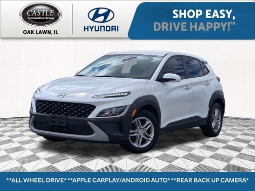 Lunar White 2022 Hyundai KONA SE