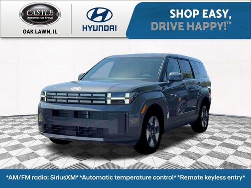 Gray 2026 Hyundai SANTA FE HEV SE