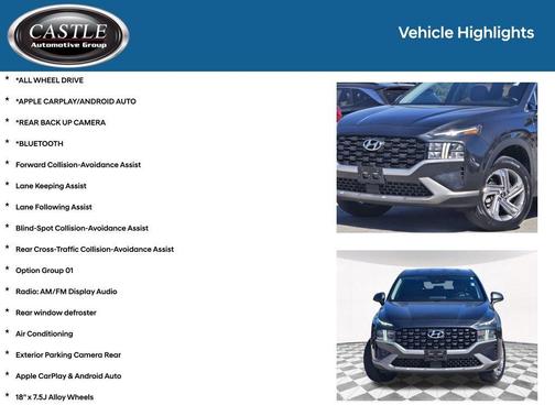 Portofino Gray 2023 Hyundai SANTA FE SE