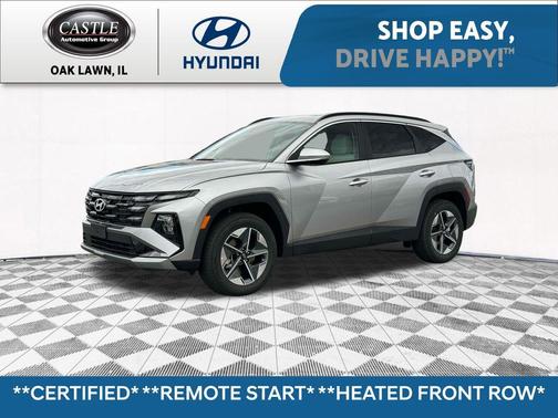 Shimmering Silver 2025 Hyundai TUCSON SEL Convenience