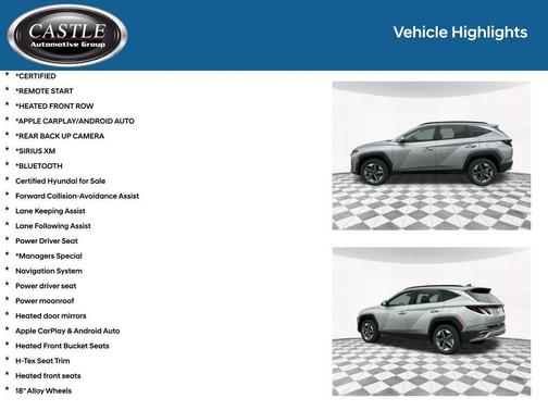 Shimmering Silver 2025 Hyundai TUCSON SEL Convenience