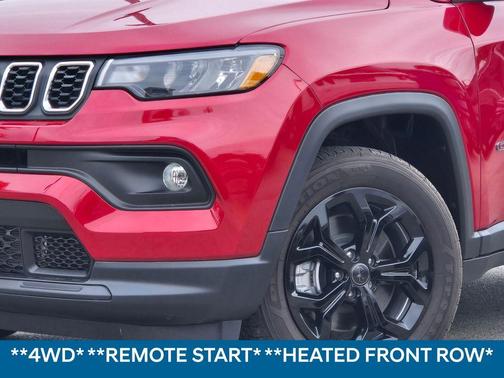 Red 2025 Jeep Compass Latitude