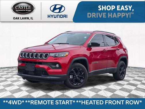 Red 2025 Jeep Compass Latitude