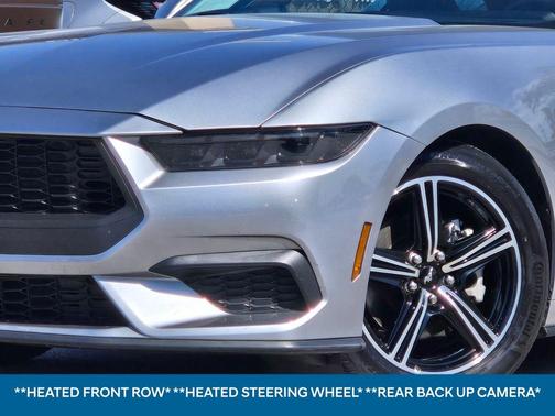 Silver Metallic 2025 Ford Mustang EcoBoost Premium