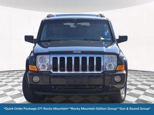 Black Clearcoat 2007 Jeep Commander Sport