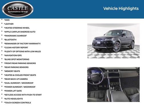 2022 Land Rover Range Rover Sport HSE Silver Edition