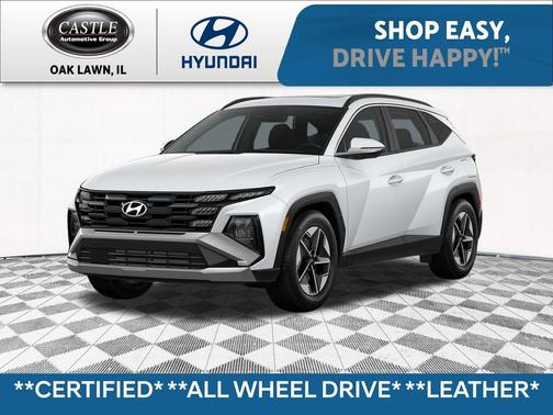 White Pearl 2025 Hyundai TUCSON SEL Convenience