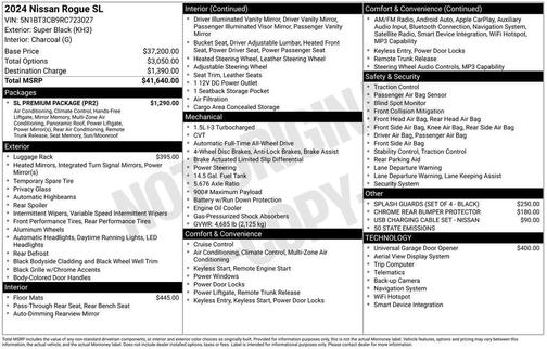 2024 Nissan Rogue SL