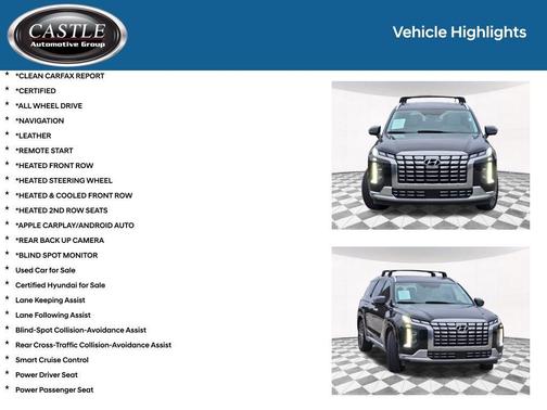 2023 Hyundai PALISADE Calligraphy