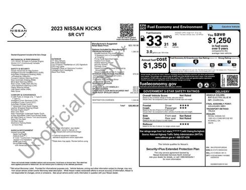 2023 Nissan Kicks SR