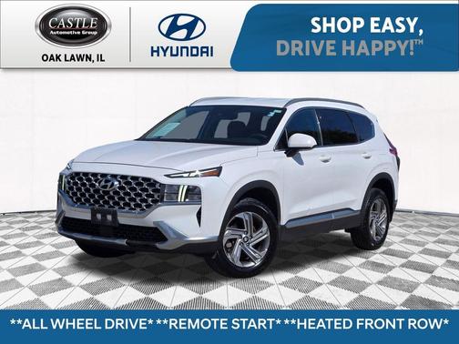 Quartz White 2021 Hyundai SANTA FE SEL