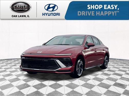 Red 2026 Hyundai SONATA SEL Sport