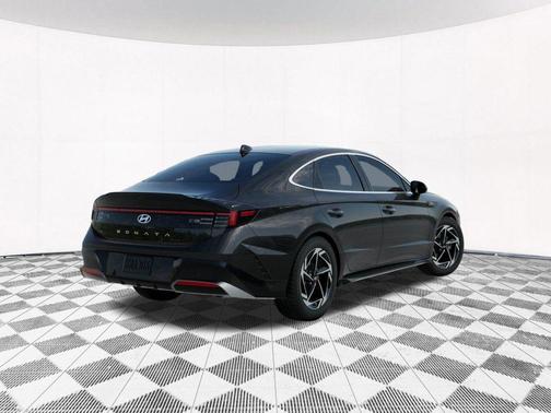 Black 2026 Hyundai SONATA SEL Sport