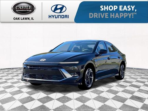 Black 2026 Hyundai SONATA SEL Sport