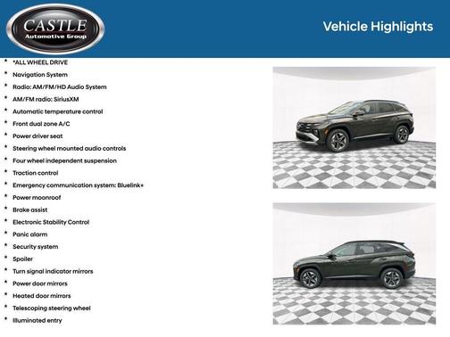 2025 Hyundai TUCSON SEL Convenience