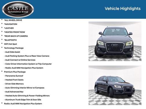 2015 Audi Q5 2.0T Premium Plus