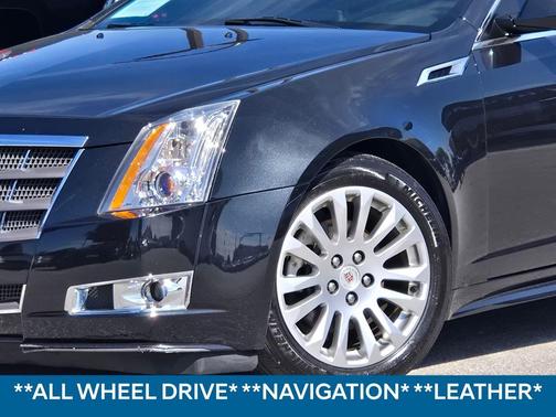 Black Ice Metallic 2011 Cadillac CTS Premium