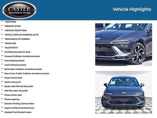 Portofino Gray 2025 Hyundai SONATA SEL