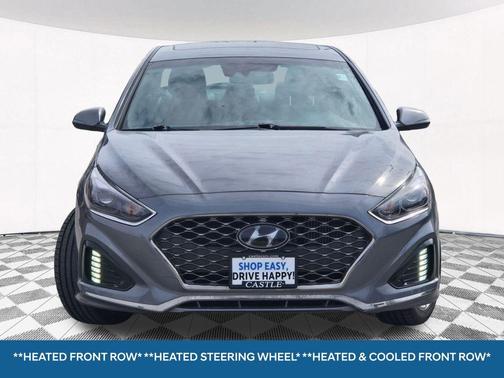 Machine Gray 2018 Hyundai SONATA Limited 2.0T